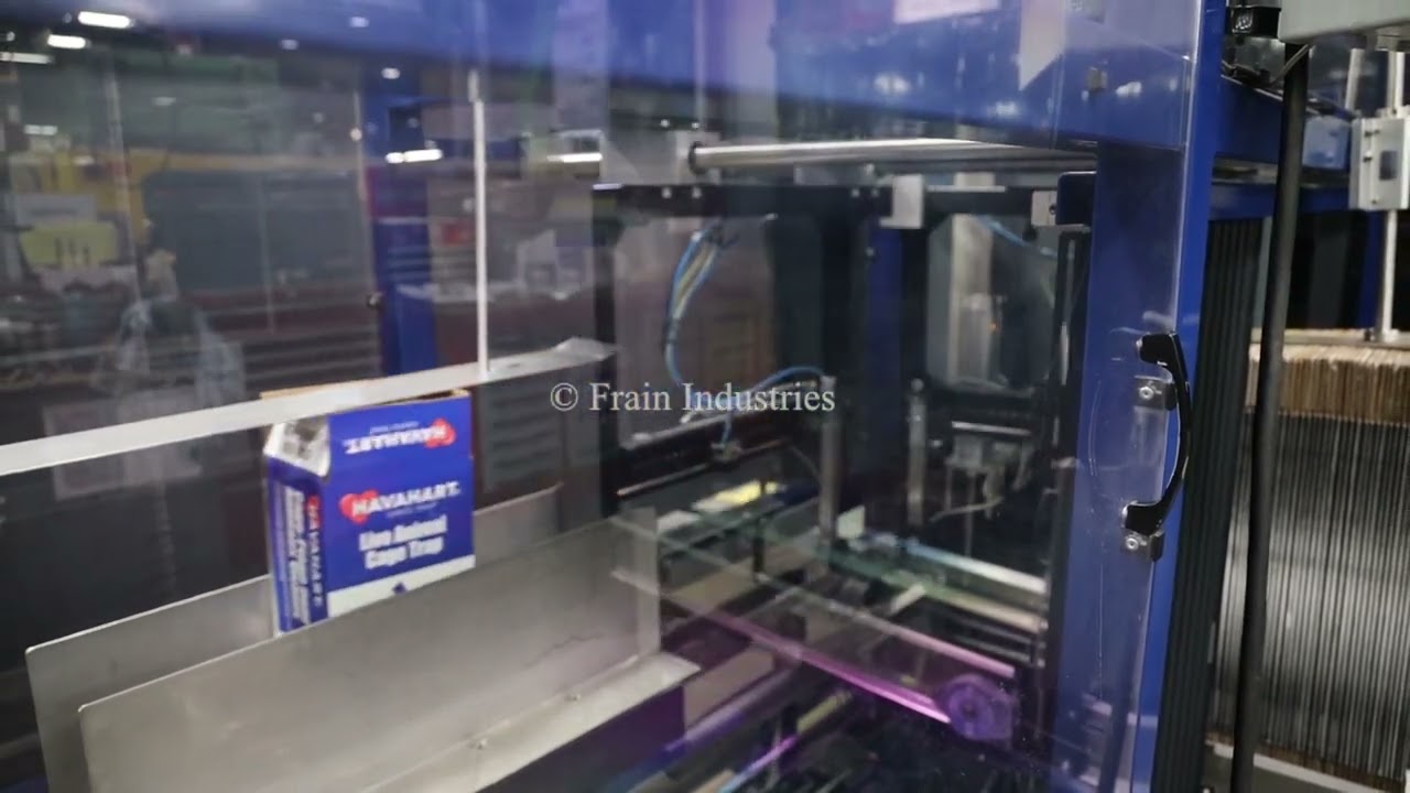 Lantech C2000 Tape Case Erector Demonstration