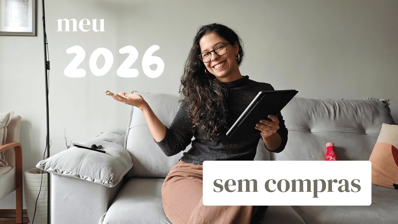O meu 2026 sem compras!