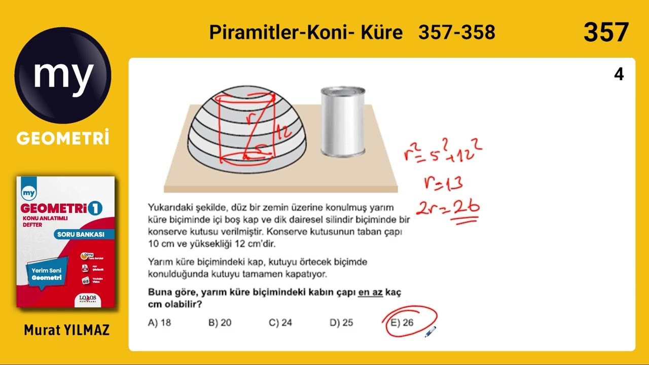 Piramitler Koni  Küre Test 3