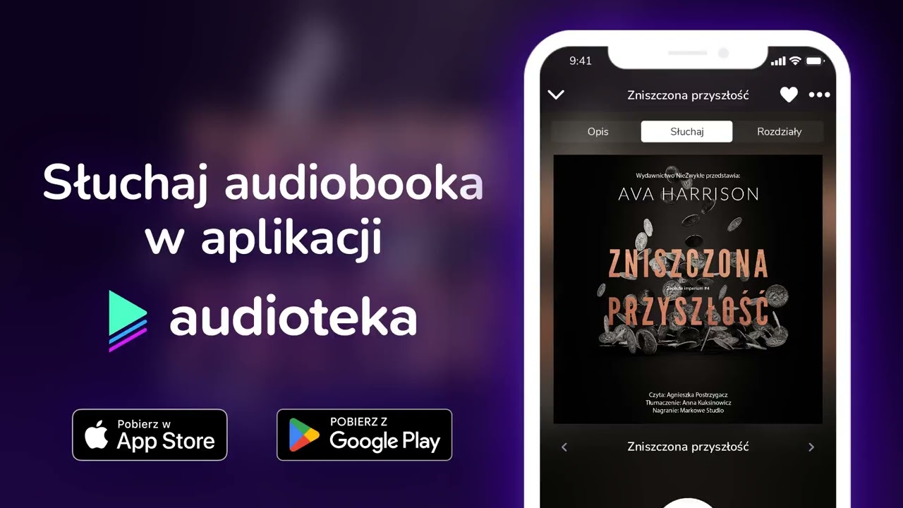 Zniszczona przyszłość - audiobook |  Ava Harrison (czyta Agnieszka Postrzygacz)