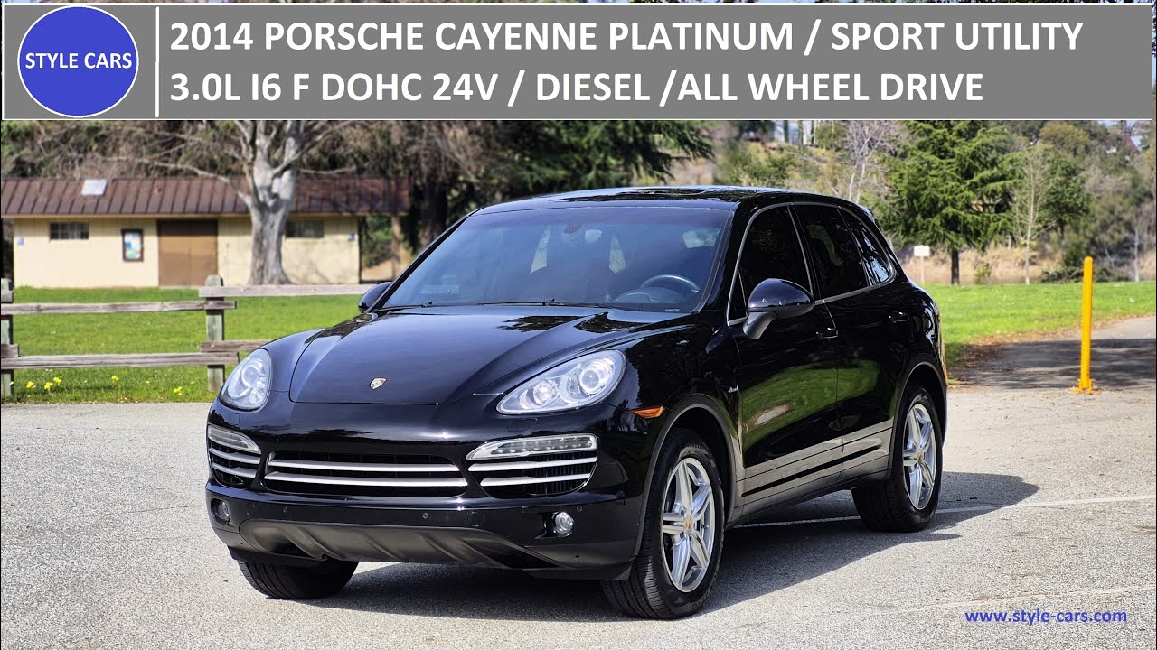 2014 PORSCHE CAYENNE PLATINUM DIESEL Exterior & Interior