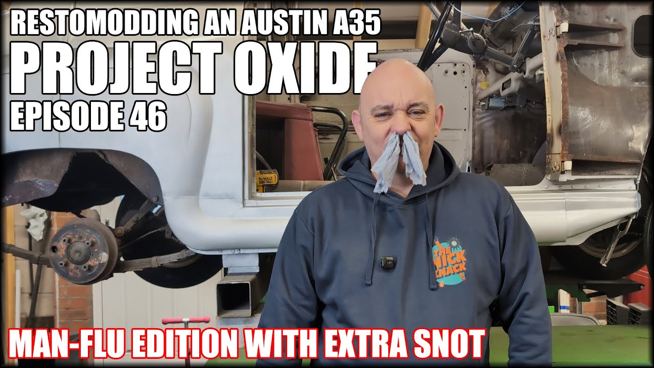 Восстановление стойки шасси Austin A35. Изготовление панелей. Проект «Оксид». Часть 46. Реставрац...