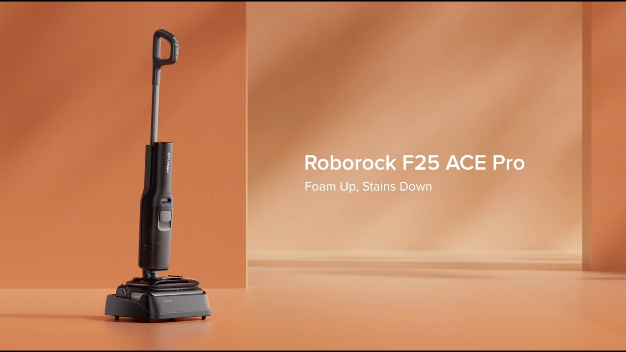 Roborock F25 ACE Pro | Foam Up, Stains Down.