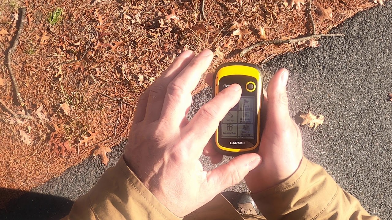 Garmin etrex10 mark waypoint