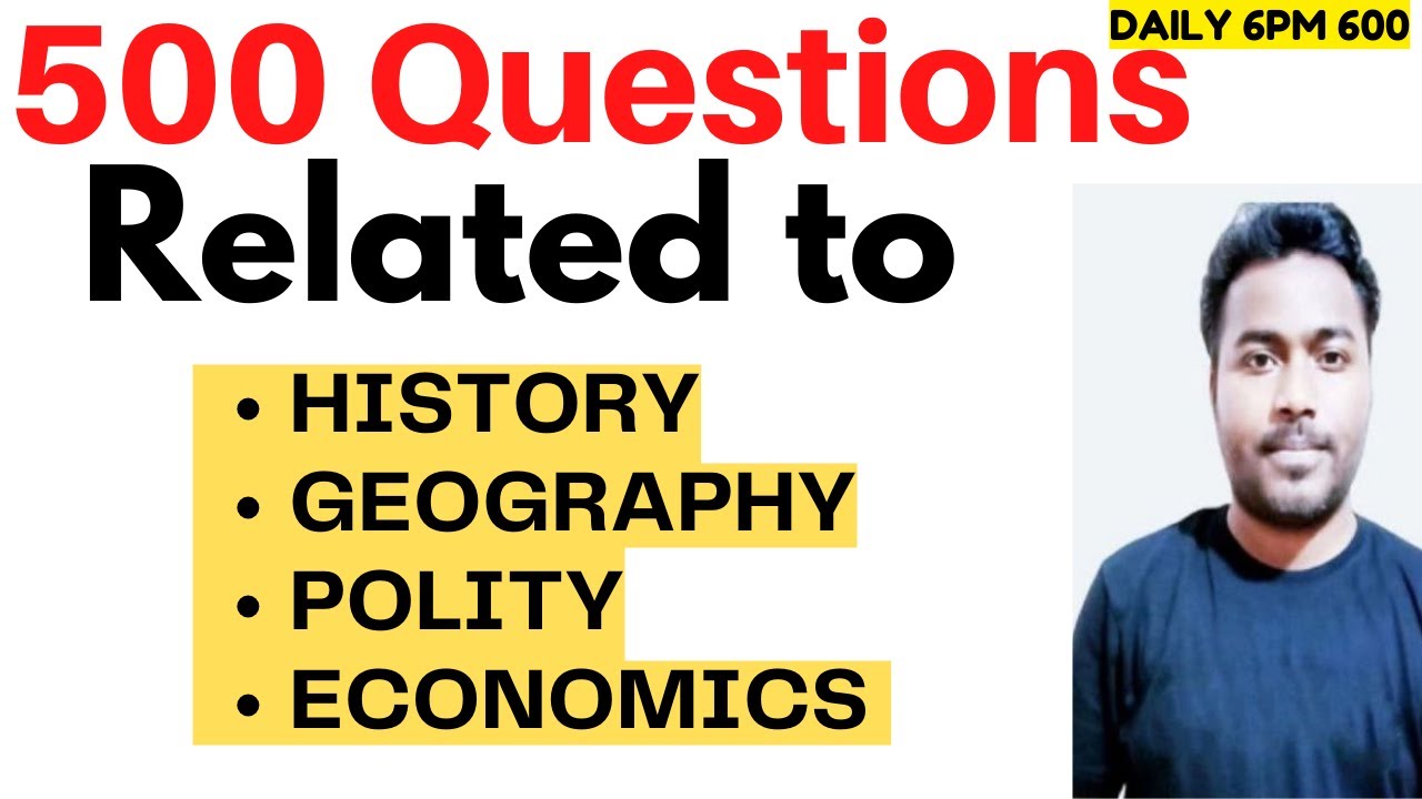 500 Selected Geography  Questions For BED OSSC LTR OSSSC SSD EXAM & All Odisha Exams Laxmidhar Sir