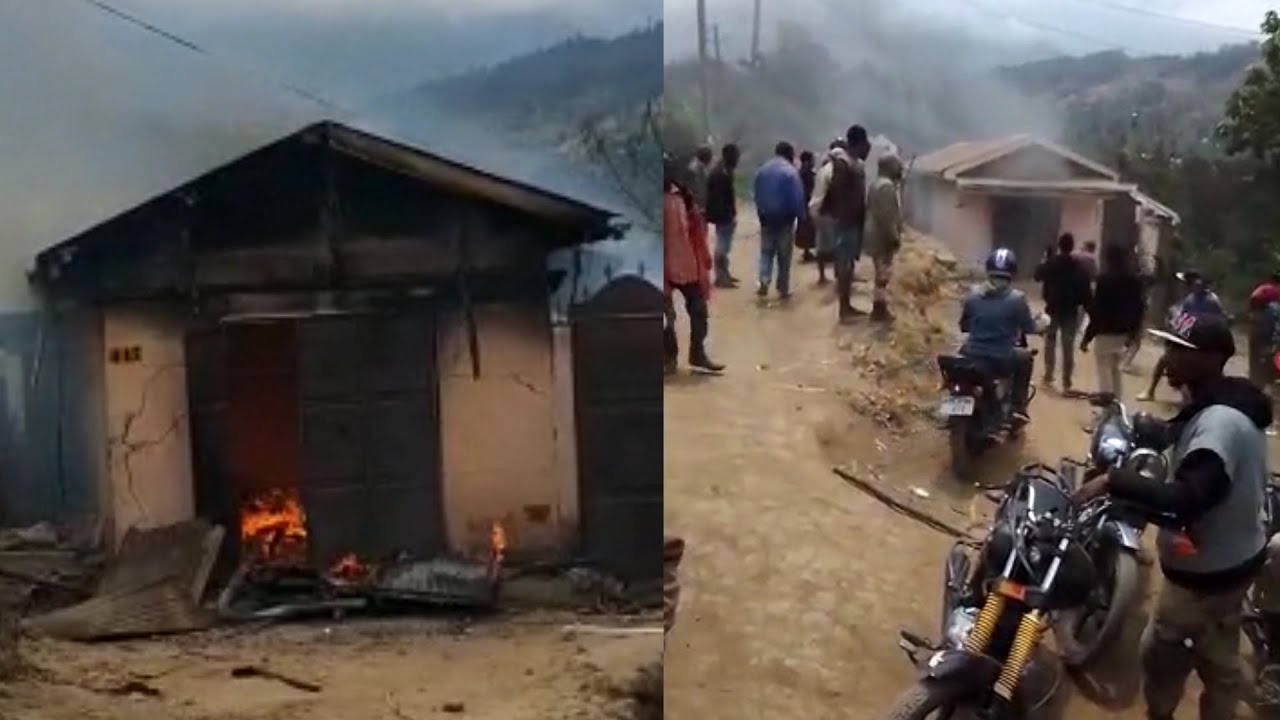 TAZAMA VIJANA WALIVYOVAMIA KIJIJI NA KUCHOMA NYUMBA ARUSHA, VIONGOZI 'WAPIGWA BITI'