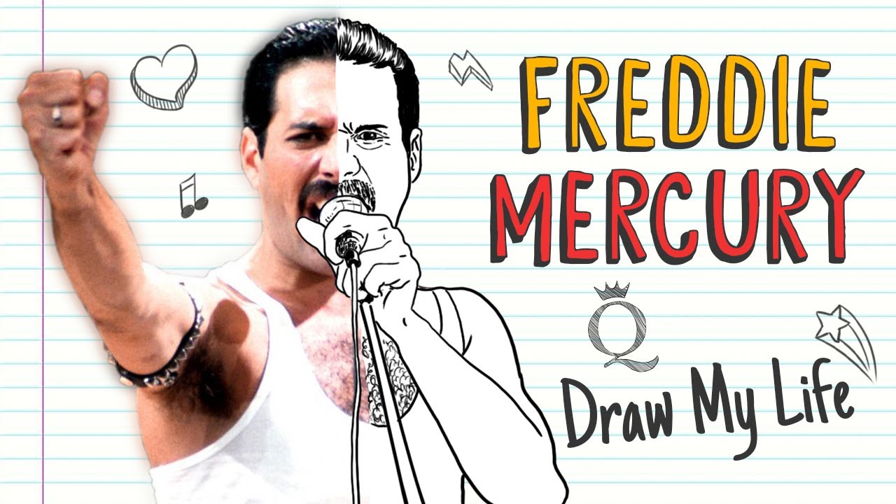 FREDDIE MERCURY | Draw My Life