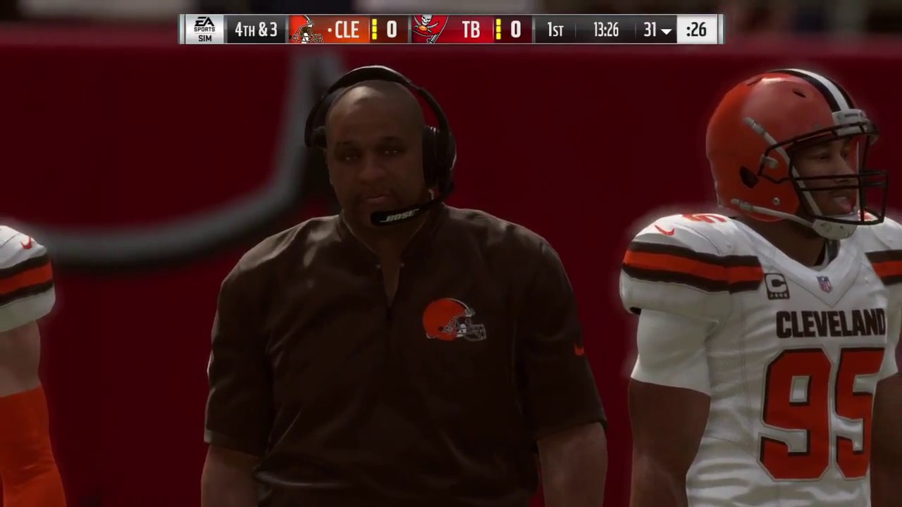 Cleveland Browns vs Tampa Bay Buccaneers Madden 19 Full Game Simulation Nation