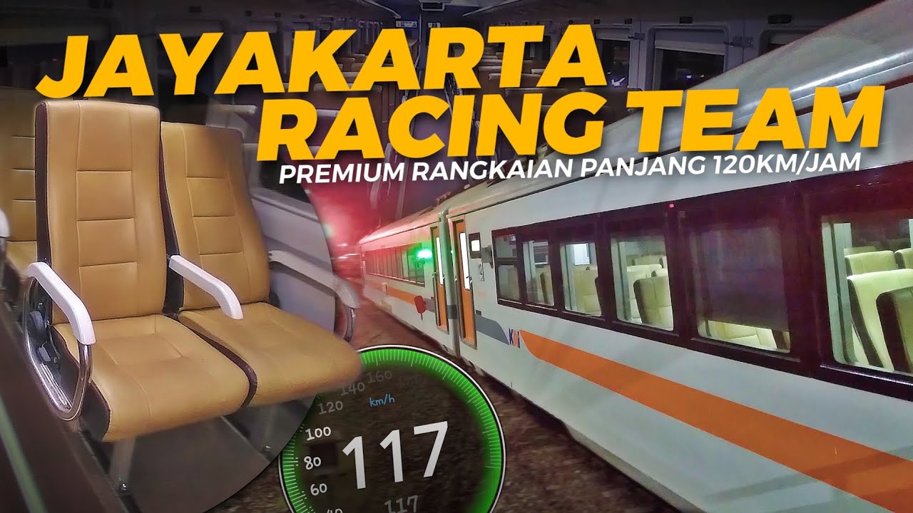 KERETA RANGKAIAN PANJANG YANG BISA LARI 120KM/JAM, TAPI... | Trip Naik Kereta Api Jayakarta Premium