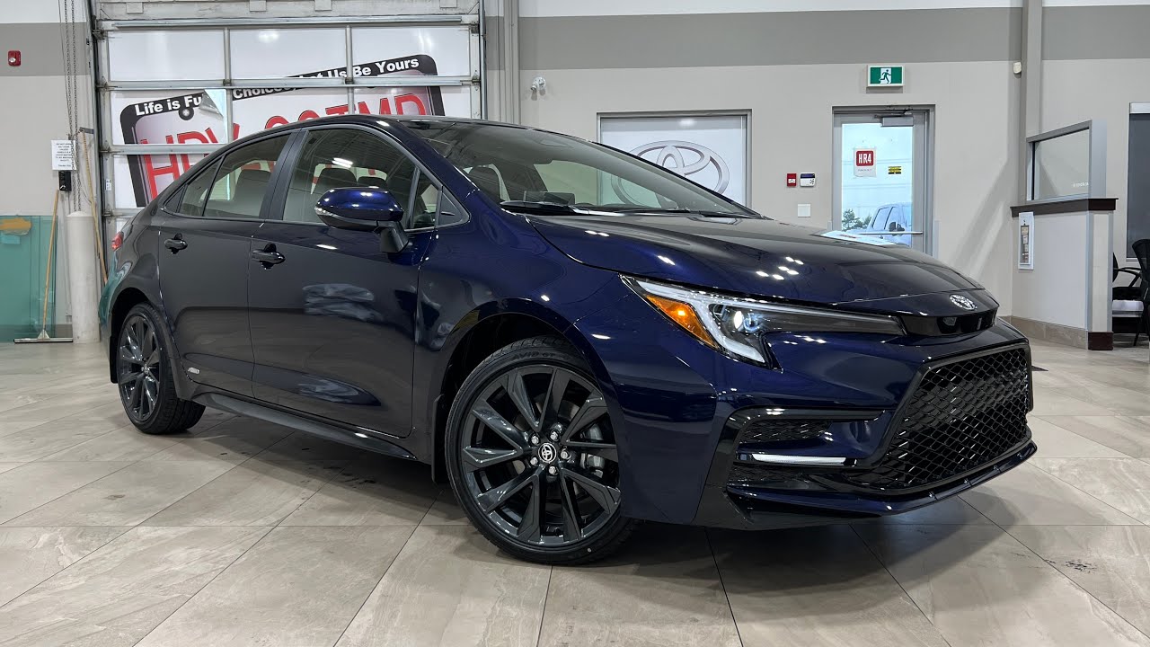 Прогулка по заводу: новенькая Toyota Corolla Hybrid XSE AWD 2026 года выпуска