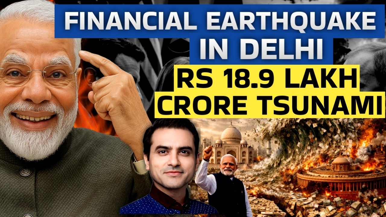Financial Earthquake in Delhi, Rs 18.9 Lakh Crore Tsunami | CWSJ-3051 | Sumeet Jain