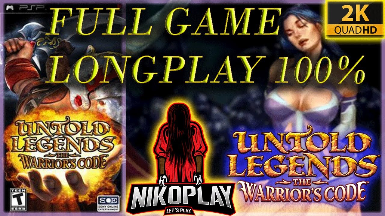 Untold Legends: The Warrior's Code - FULL GAME - 100% - No Commentary📼