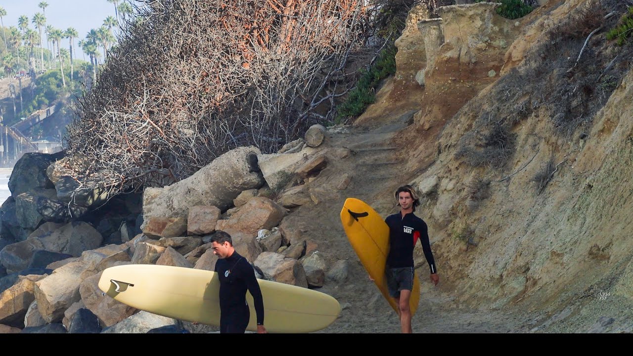 Tosh & Judah Tudor surfing with surfing phenom Luca Aza