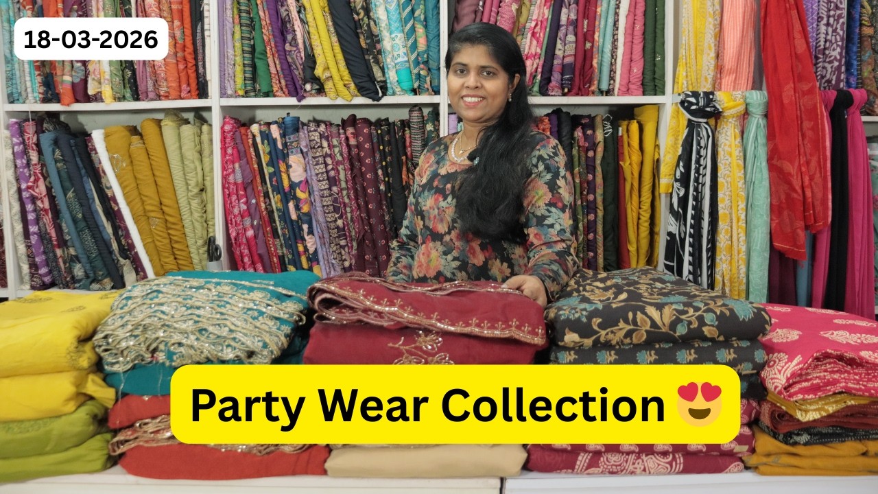 DABU COTTON  PRINT / MAL CHANDERI 3 PIECE SET / COTTON 3 PIECE SET / GEORGETTE CRUSH 3 PIECE SET