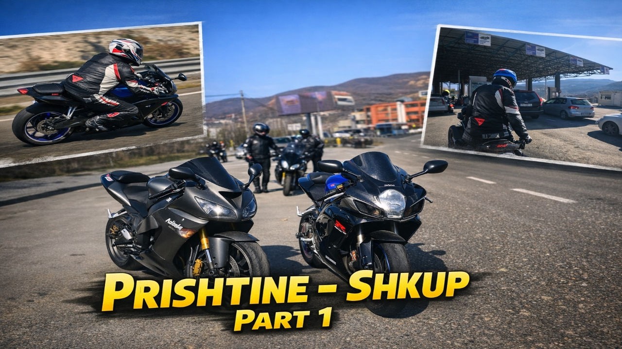 Kur Motorristat Nisen per Shkup 😈 | Kthesa tForta & Shpejtsi | Part 1