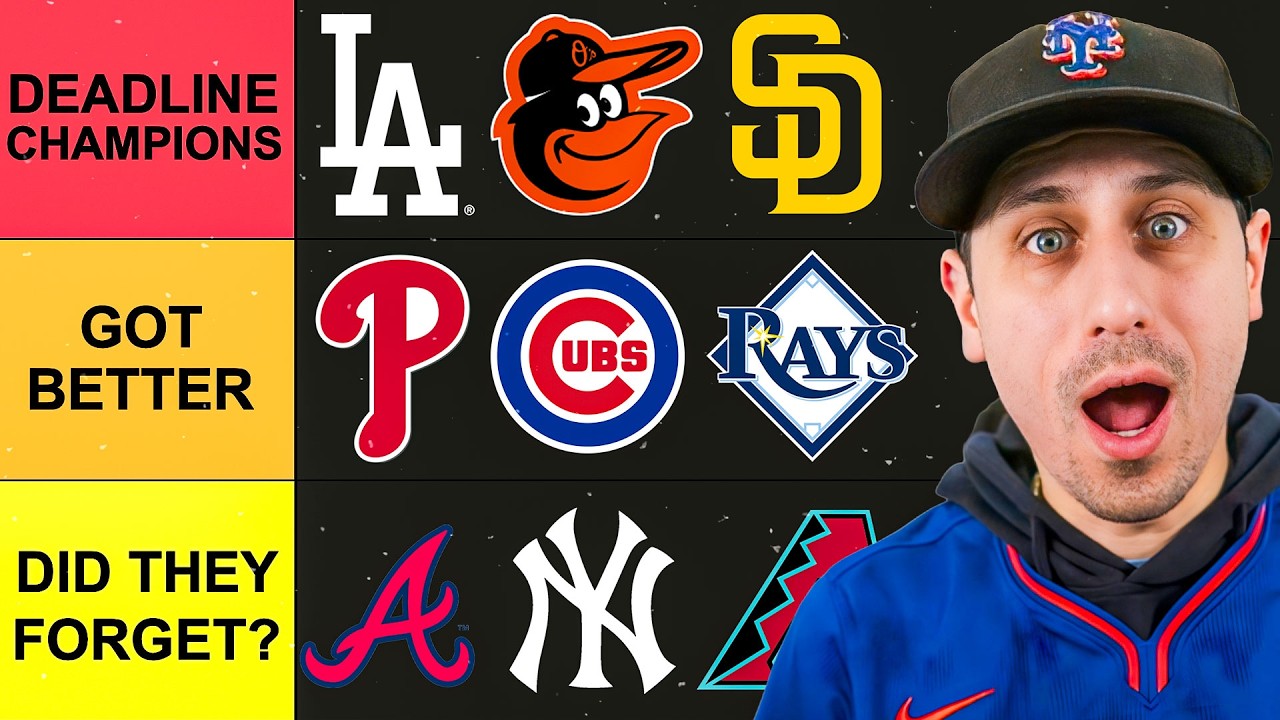 MLB Teams Trade Deadline Tier List