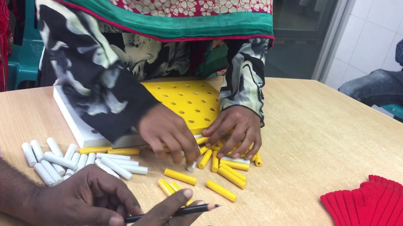 Dexterity Testing of garments worker