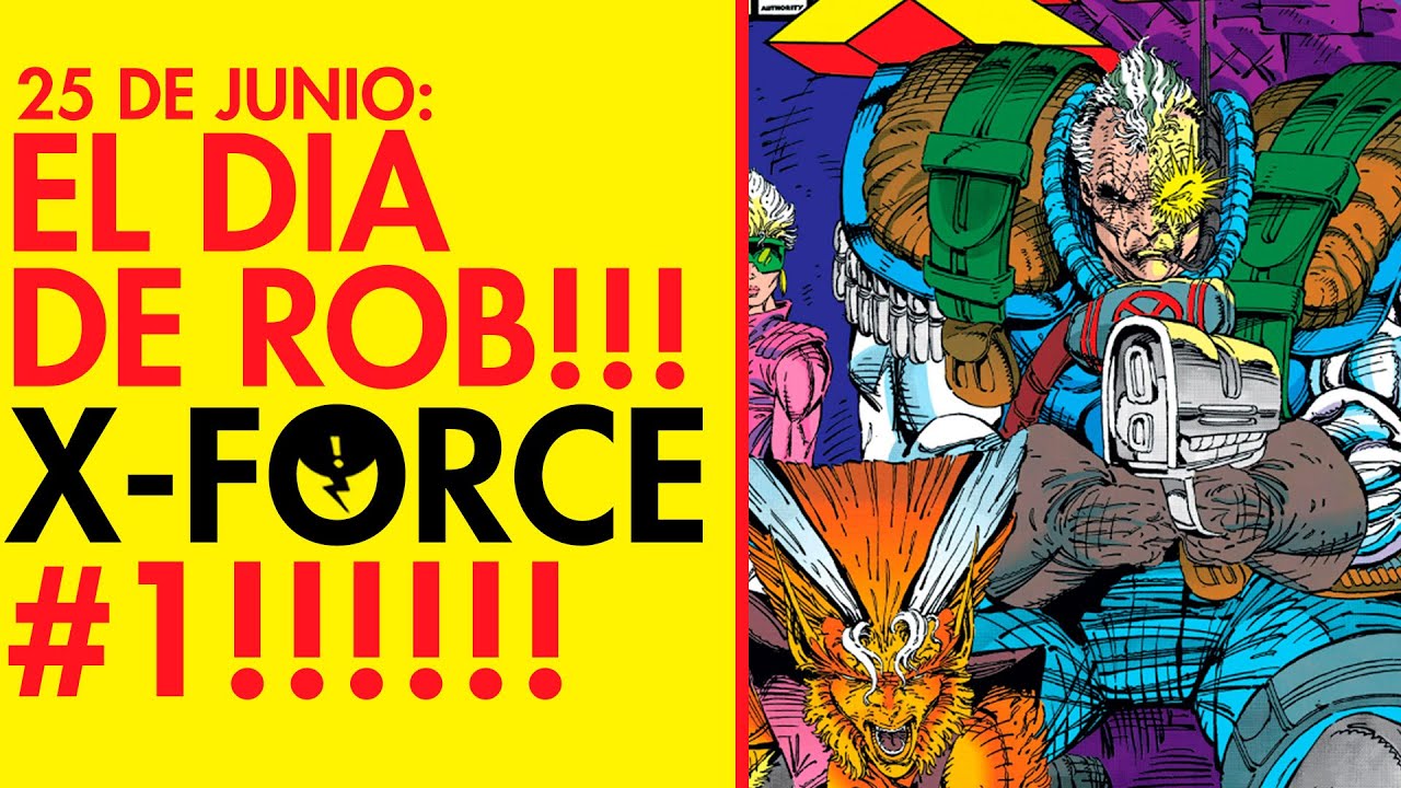 EL DIA DE ROB LIEFELD!!! X-FORCE 1!!!! #comics #marvel #xforce #robliefeld #xmen