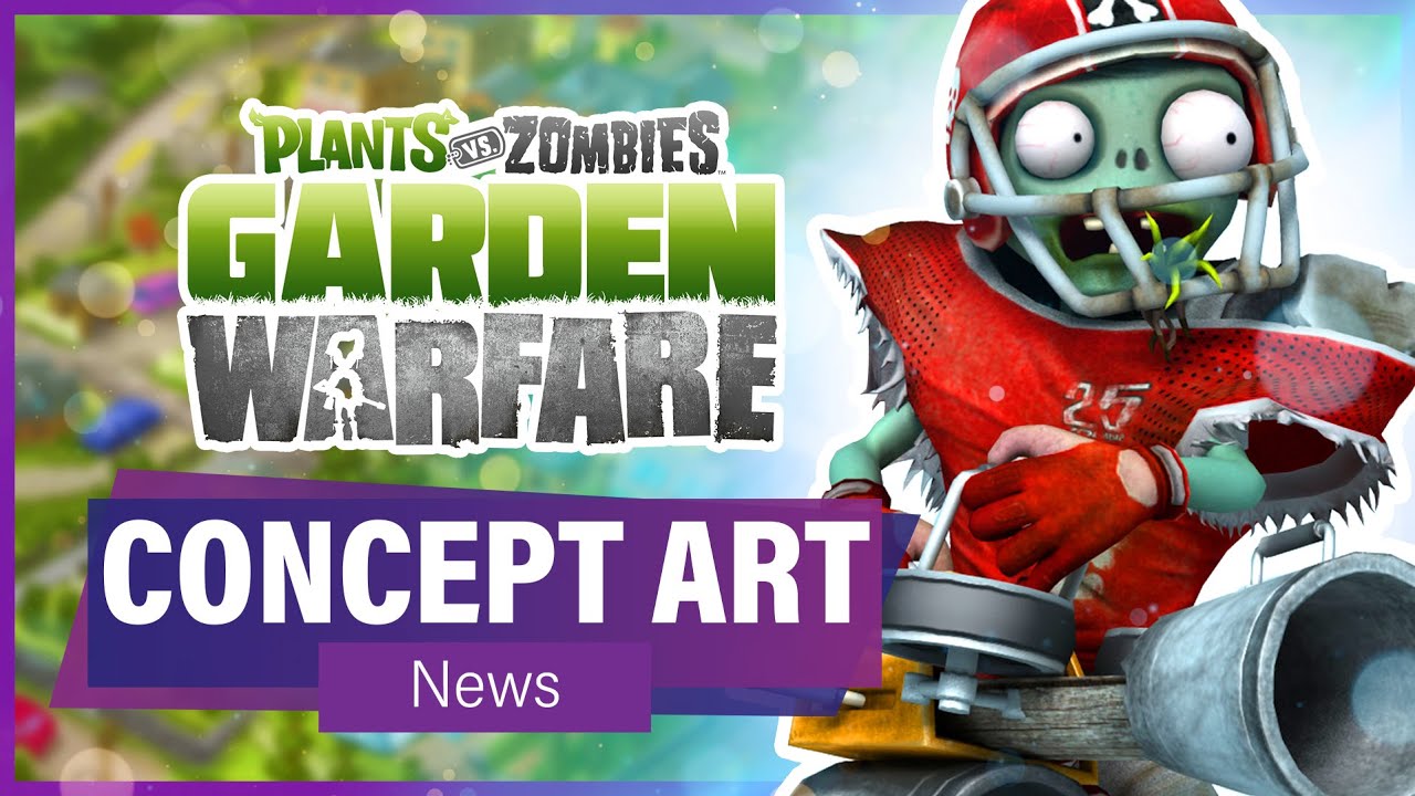 New Garden Warfare Concept Art Released Online!! (News) | Plants vs Zombies GW1 - Character Models