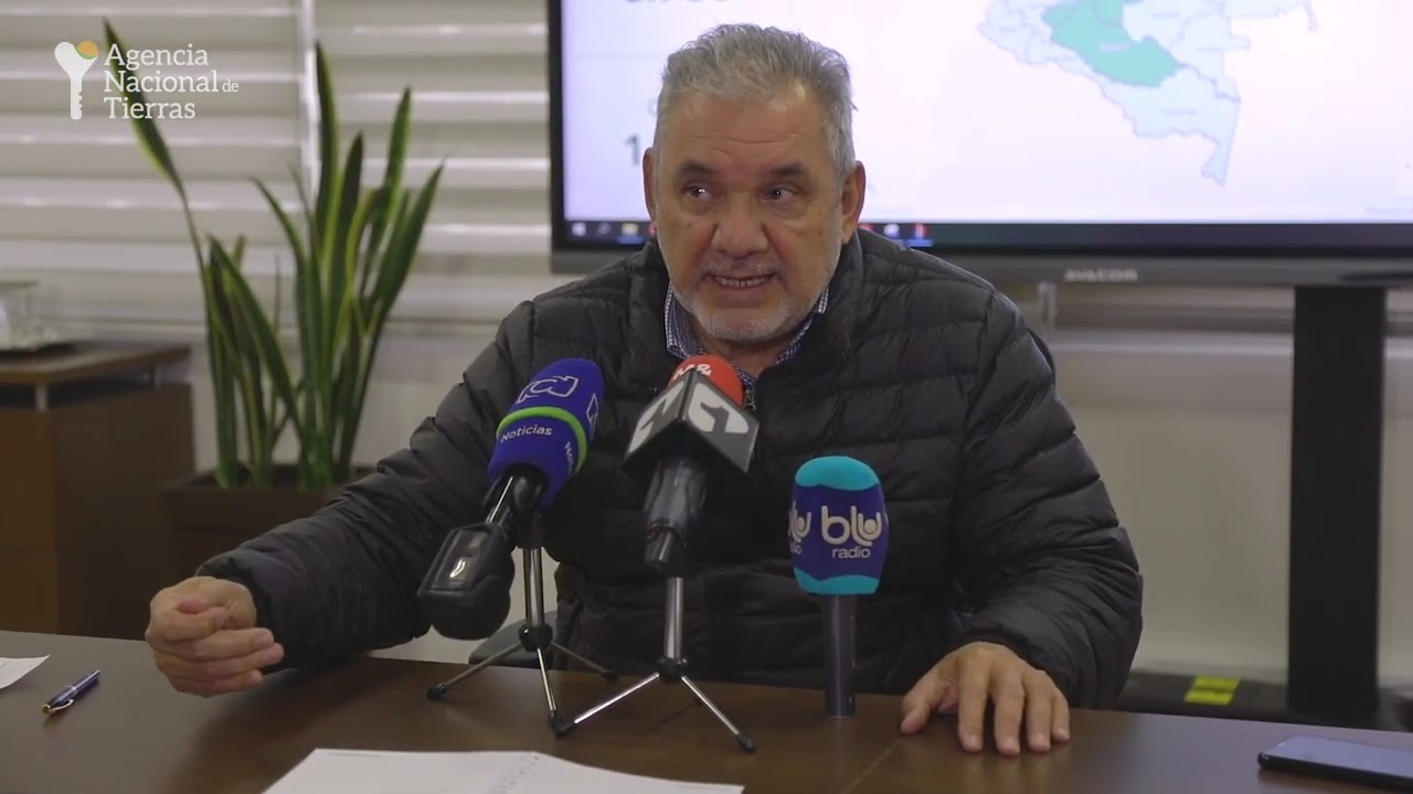 Director de la Agencia Nacional de Tierras cuenta los avances en la compra de tierras
