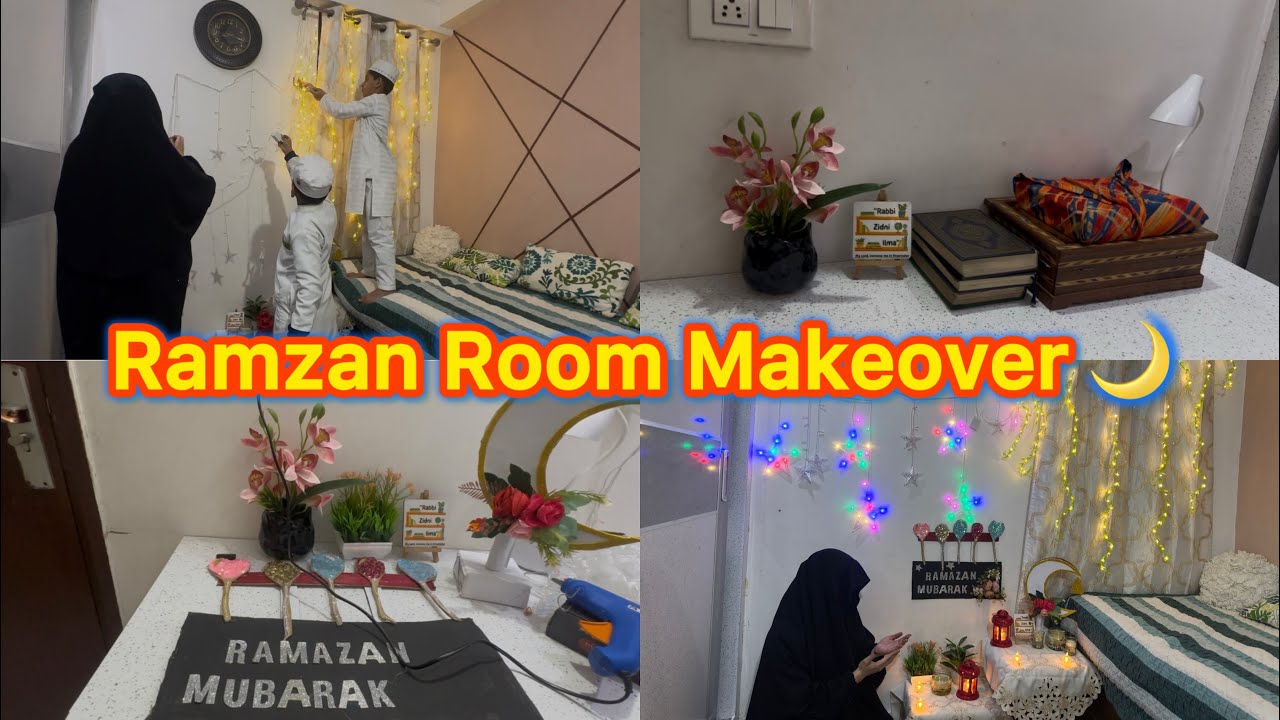 Ramadan Room Makeover | Budget DIY Decor #tarannum @Zindagi ka sukoon 