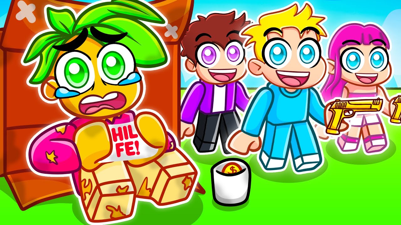 Vitamine wird Obdachlos in Roblox Rivals und Trollt Freund Centex!