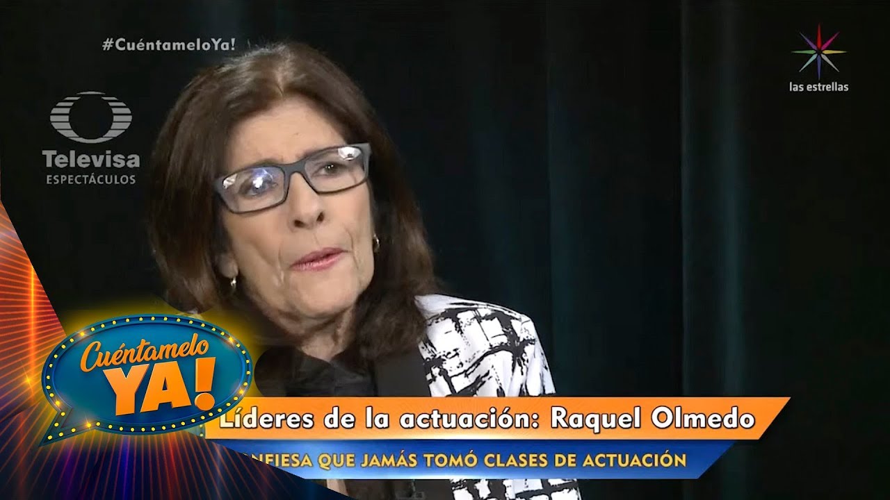 ¡Raquel Olmedo nunca tomó una clase de actuación! | Cuéntamelo YA!