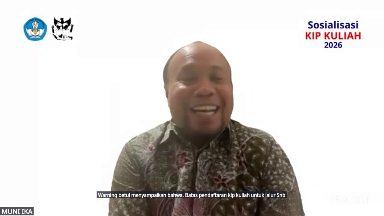 Sosialisasi KIP Kuliah 2026