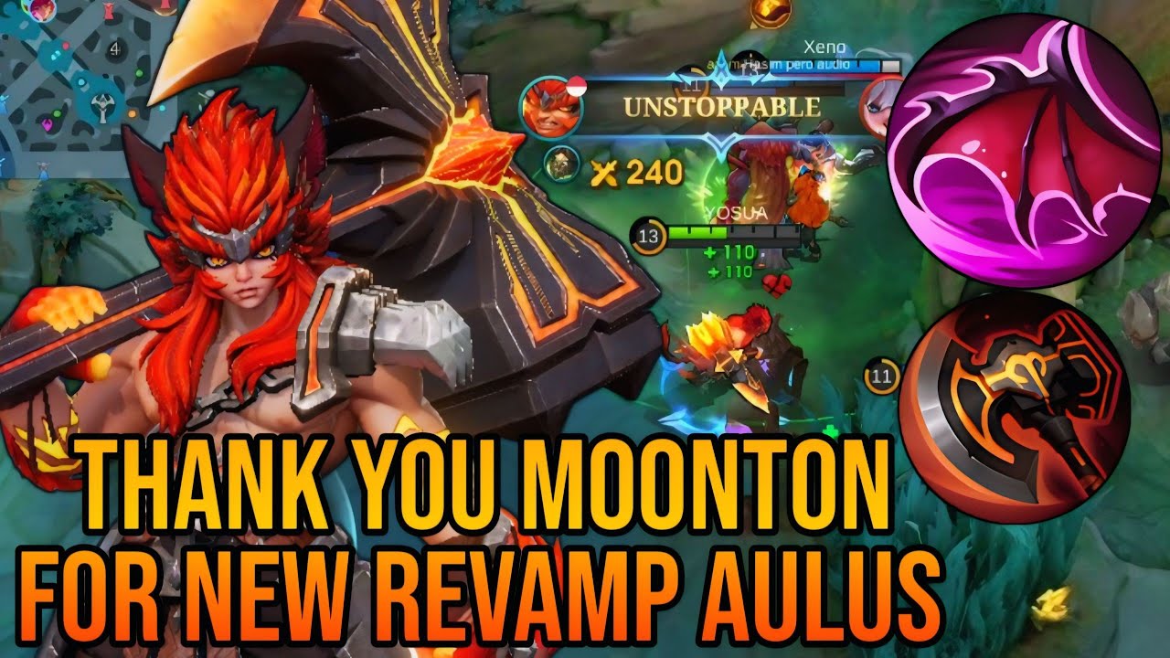 THANK YOU MOONTON FOR NEW RAVAMP AULUS !! WILL BE A META HERO - BEST BUILD AND EMBLEM AULUS