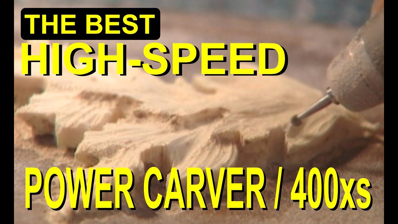 Learn Wood Carving/Power Carver  High-Speed Carver 400xs Engraver review