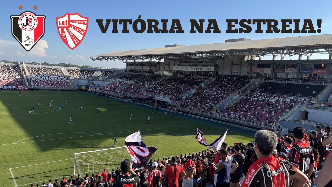 JOINVILLE 2x0 S&Atilde;O LUIZ-ESTREIA COM O P&Eacute; DIREITO NA S&Eacute;RIE D!#vlog12 