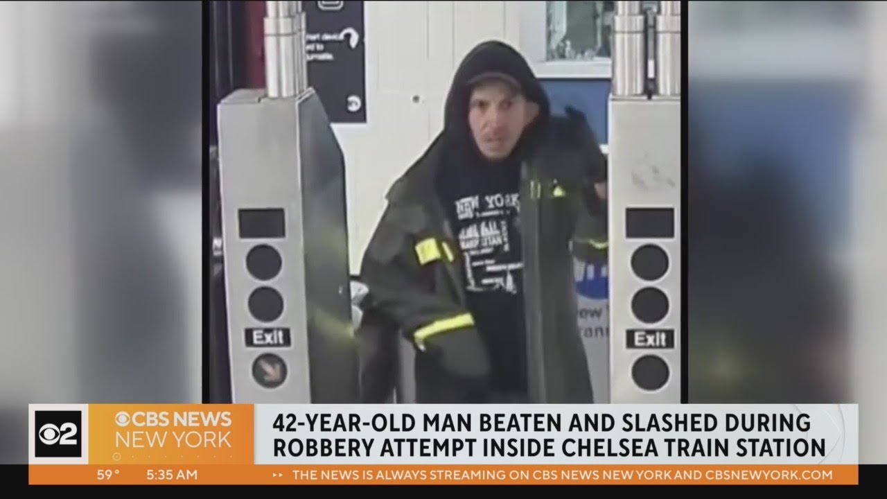Man beaten, slashed at Manhattan subway station