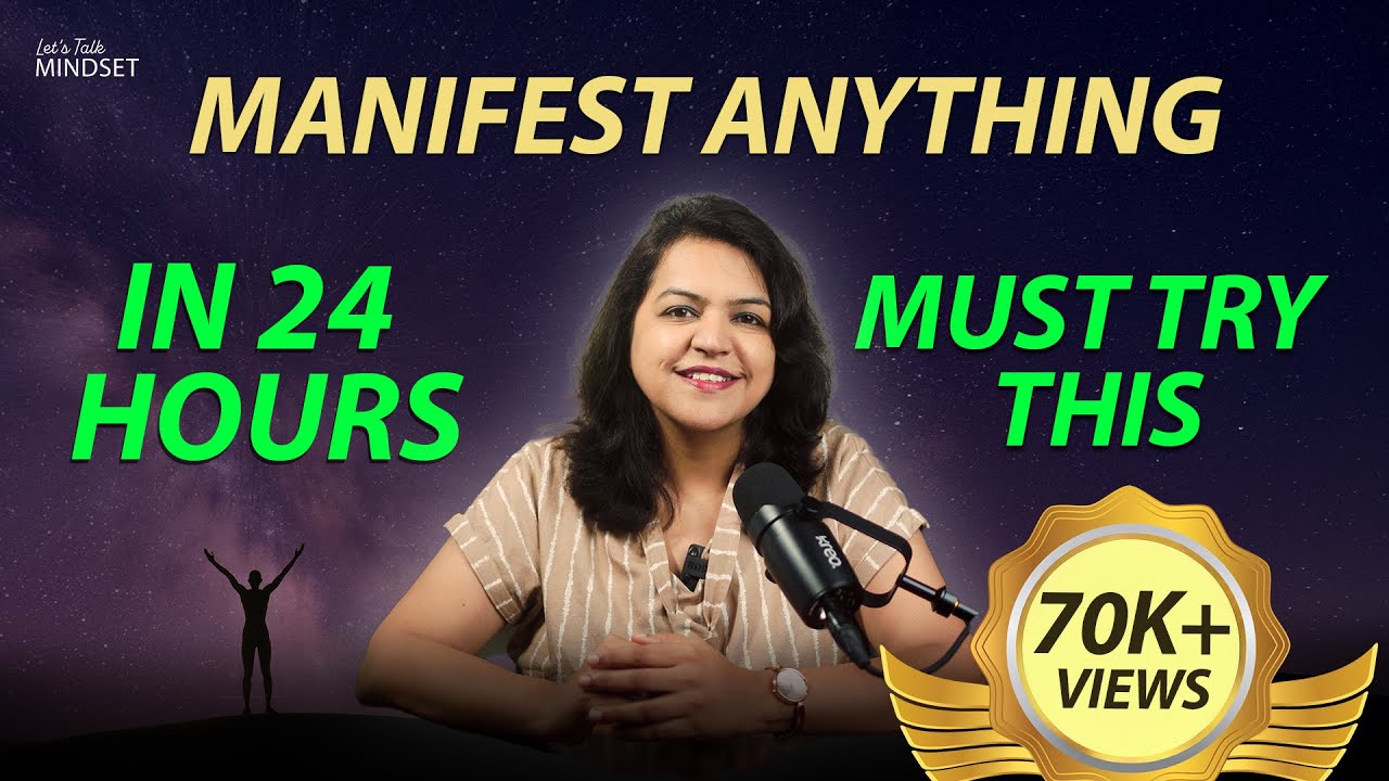Manifest ANYTHING in 24 Hours with POWERFUL Water Technique