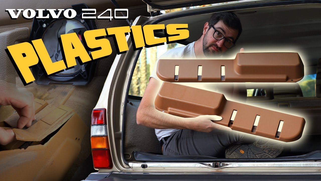Fixing all the broken interior plastics in my daily-driven Volvo 240!
