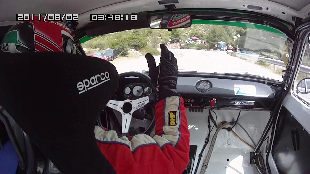 Ανάβαση Διονύσου 2017 Γιώργος Κατσαρός Ford Escort RS1600 OnBoard Hillclimb