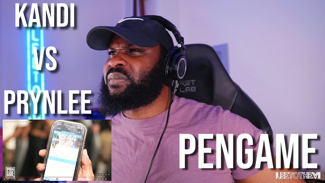 KANDI vs PRYNLEE | PenGame Rap Battle 2024 [Reaction] | LeeToTheVI