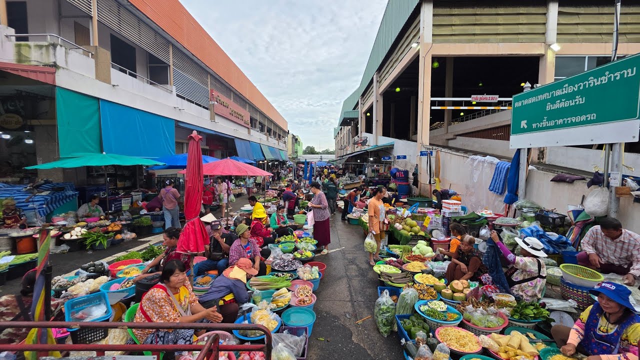 #food อาหารอีสาน ตลาดเช้าวารินชำราบ อุบลราชธานี