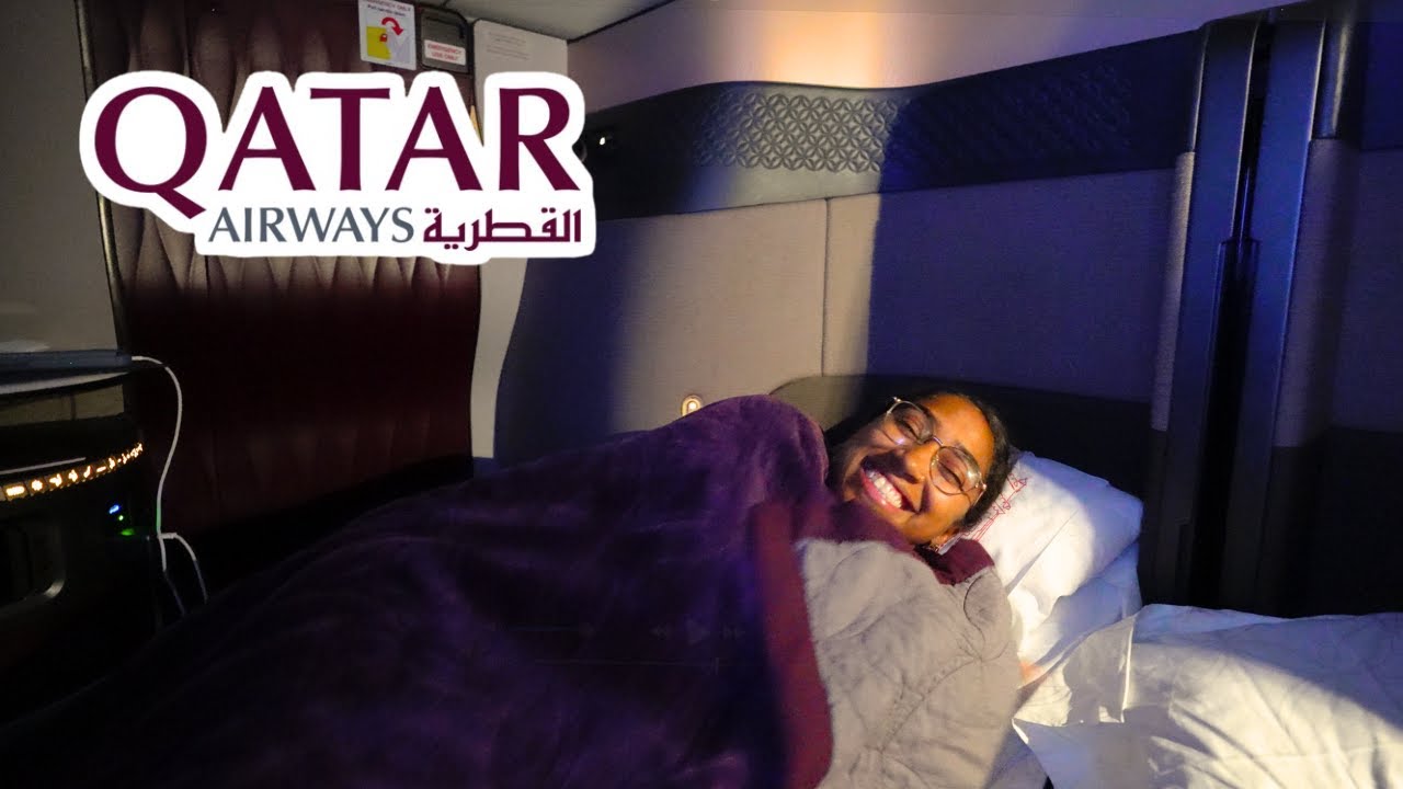 Qatar Airways Qsuite Vlog $10,000 Business Class Seat!