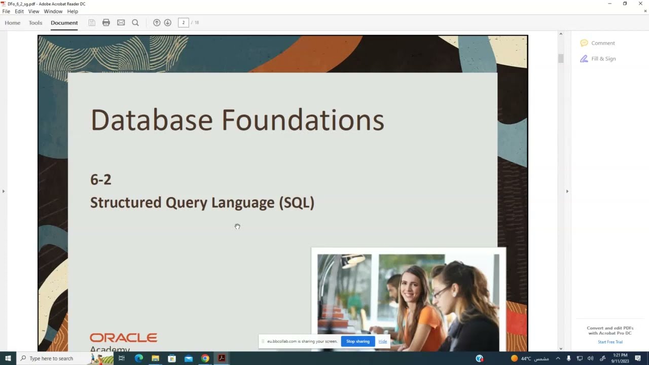03 - | Lab | - |عملى أساسيات قواعد البيانات| - Introduction to SQL - DDL
