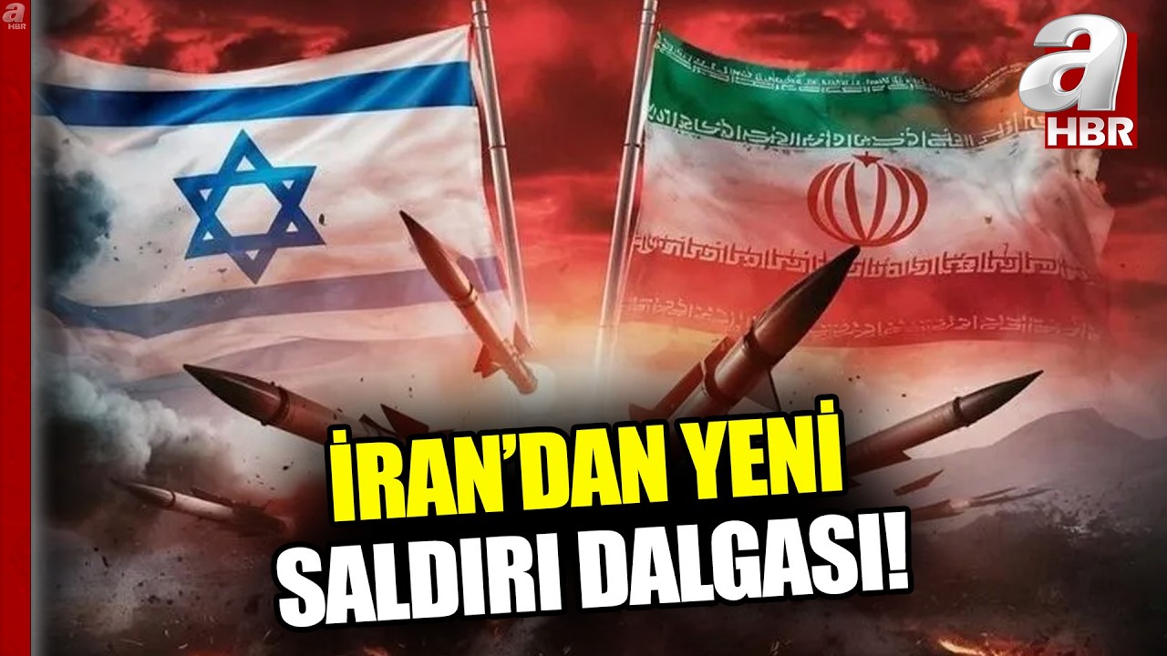 Tel Aviv'de Sirenler Çalıyor... İran Yeni Saldırı Dalgası Başlattı! | A Haber