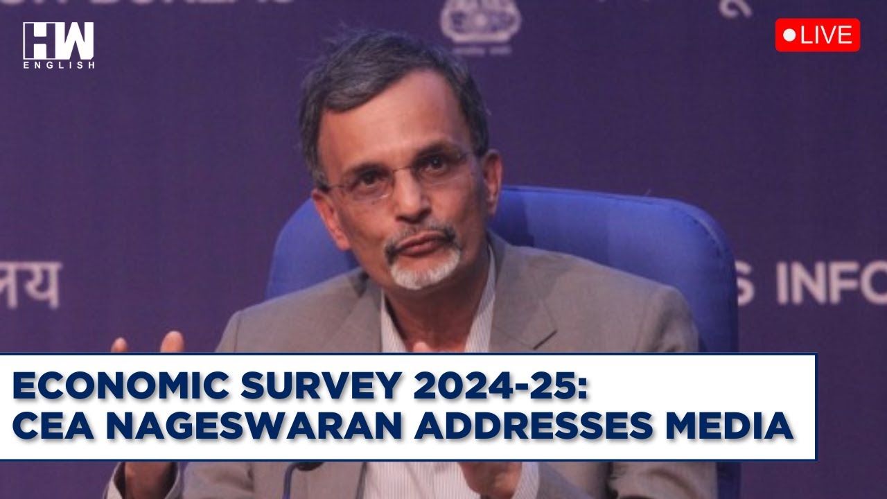 Economic Survey 2024 - 25 | Chief Economic Advisor V Anantha Nageswaran Addresses Press Conference