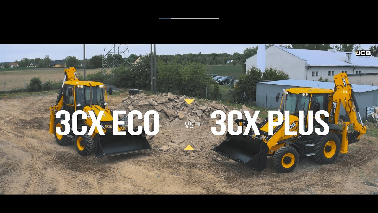 JCB 3CX Eco vs  3CX Plus