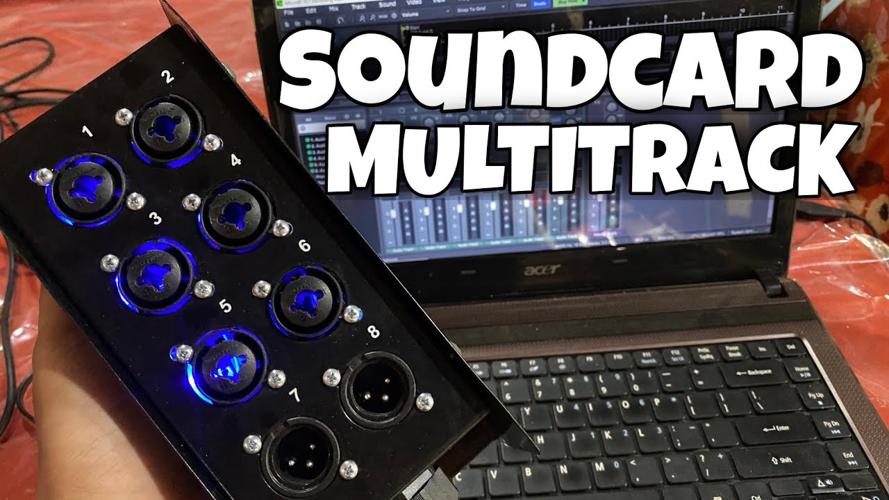 Soundcard Multitrack 6 chanel | Rakitan murahh