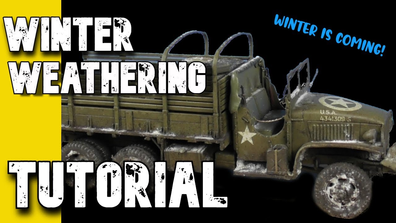 1/35 Armor Weathering Guide: Winter Vehicle Weathering Tutorial