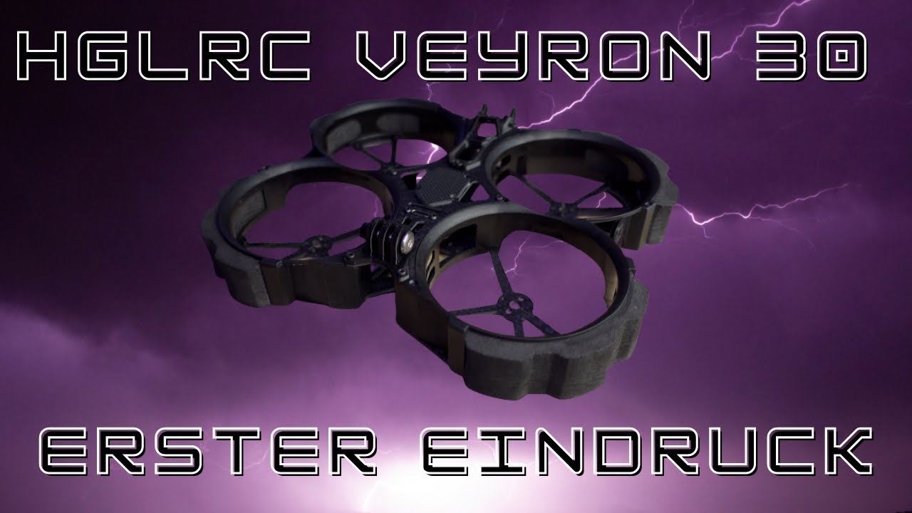 HGLRC Veyron 30 - Günstiger Cinewhoop Rahmen mit enormem Lieferumfang!