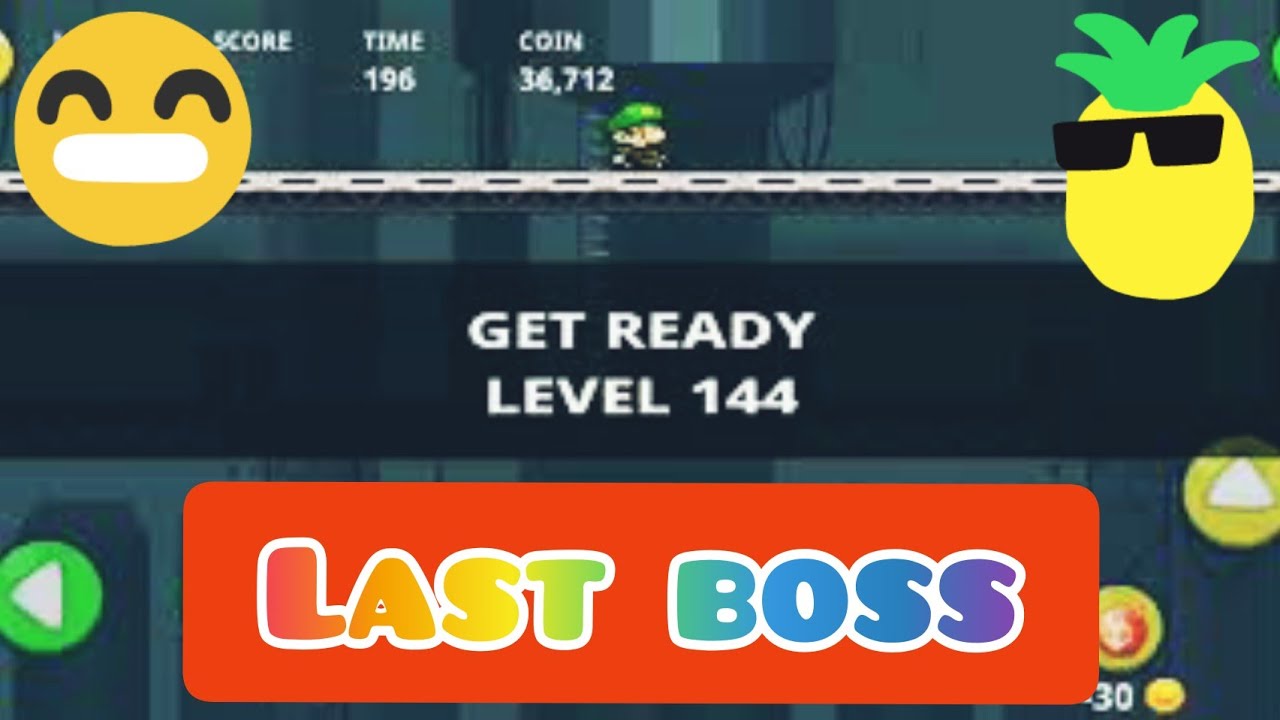 Bob's World Level 144 Last Boss