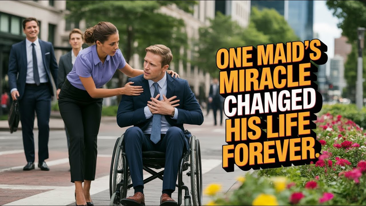 REVEALED: Incredible Act by a Black Maid TRANSFORMS the Life of a Billionaire Who Couldn't Walk!