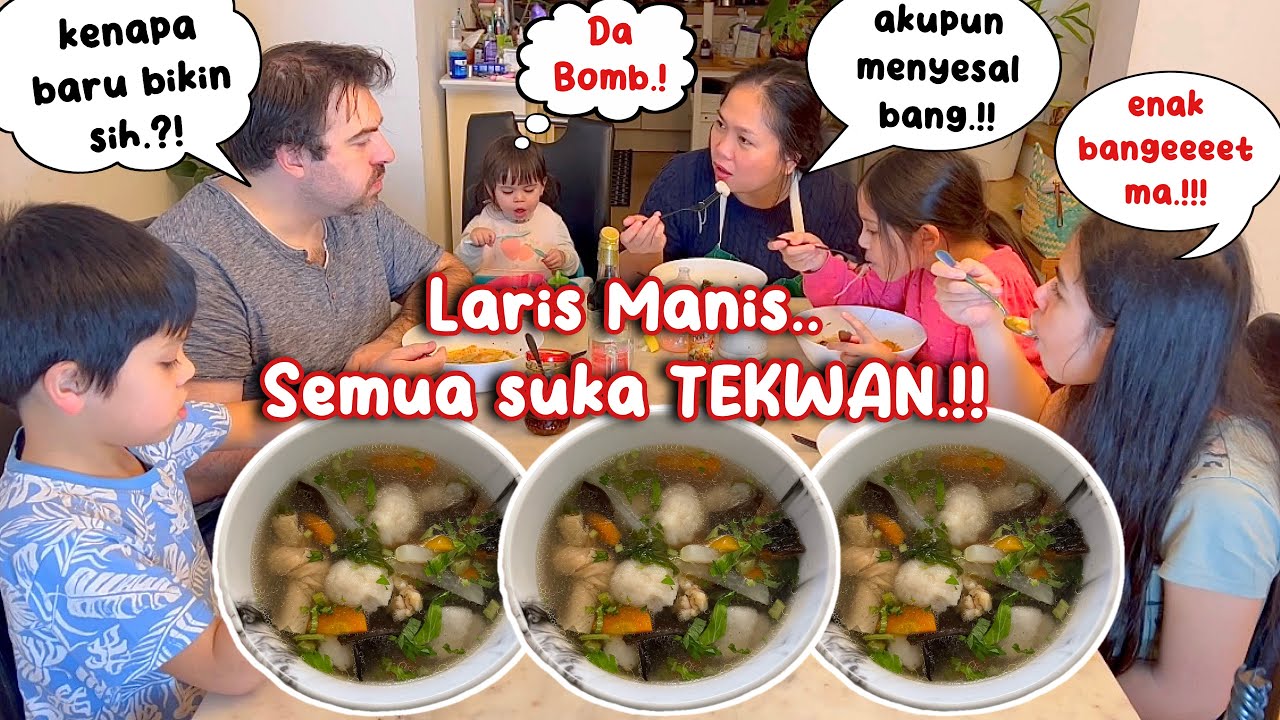 PERTAMA KALI BIKIN LANGSUNG se-ENAK INI.!! CARA MUDAH BIKIN TEKWAN