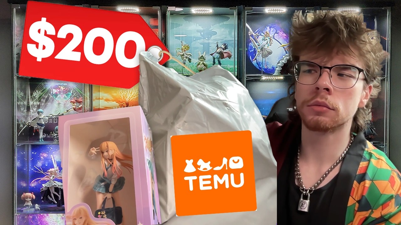I Spent $200 on Anime Figures from TEMU...