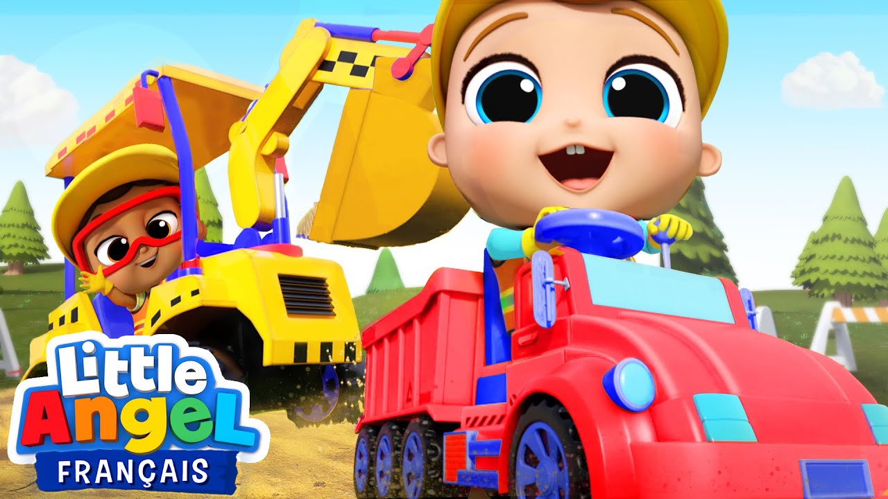 Les petits constructeurs + Comptines pour enfants | Little Angel Fran&ccedil;ais